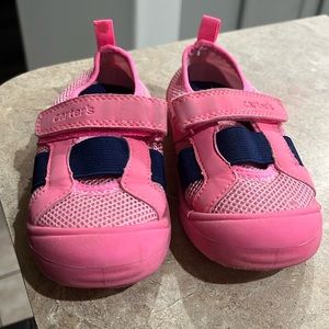 Carter’s Pink Water Shoes Watershoes Girls Size 10